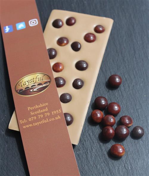 Caramelised Chocolate Bar with Marbled Pearls